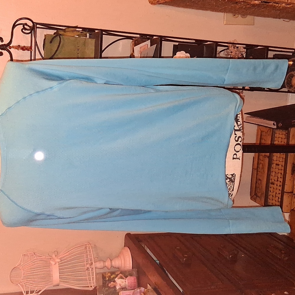 Lululemon Women's Blue Long Sleeve Top Size 12 - Picture 6 of 10